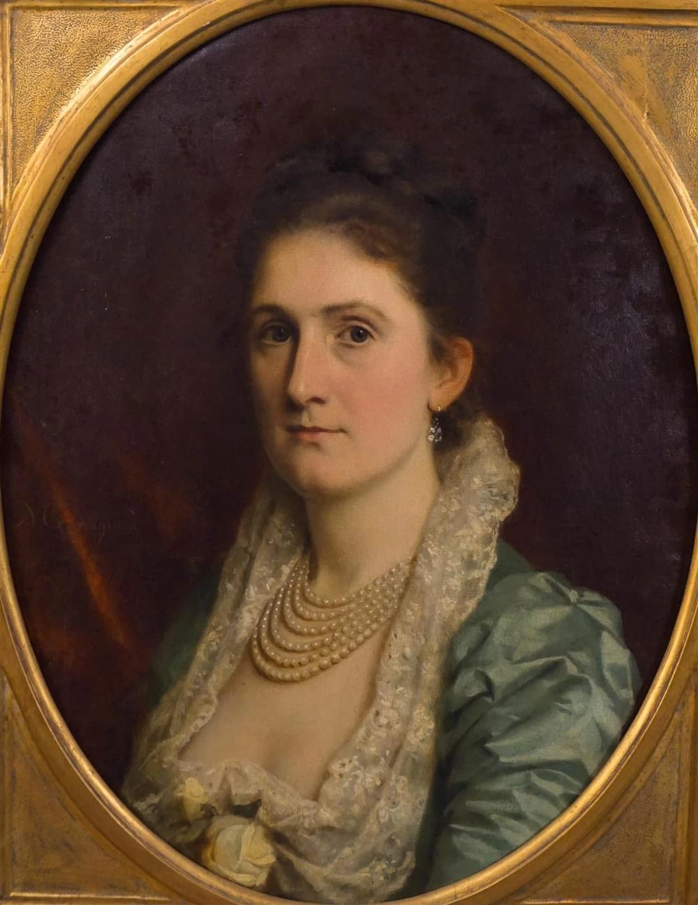 Ritratto della moglie di Henry May (Isabella Teresa)